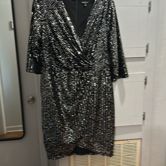 Lane Bryant Sequined Party Dress Size 18 - Picture 8 of 8